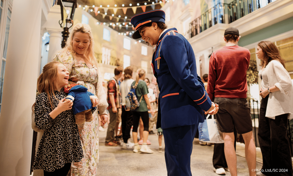 London: The Paddington Bear™ Experience Entry Ticket - First stop: County Hall and the Paddington flags