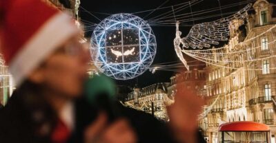 London: Tootbus Christmas Lights Tour incl walking tours - Where You Start: Coventry Street to the Christmas Circuit
