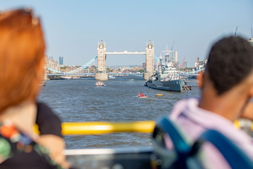 London: Tootbus Hop-on Hop-off with optional River Cruise - Thames river cruise option: the classic skyline, from water level