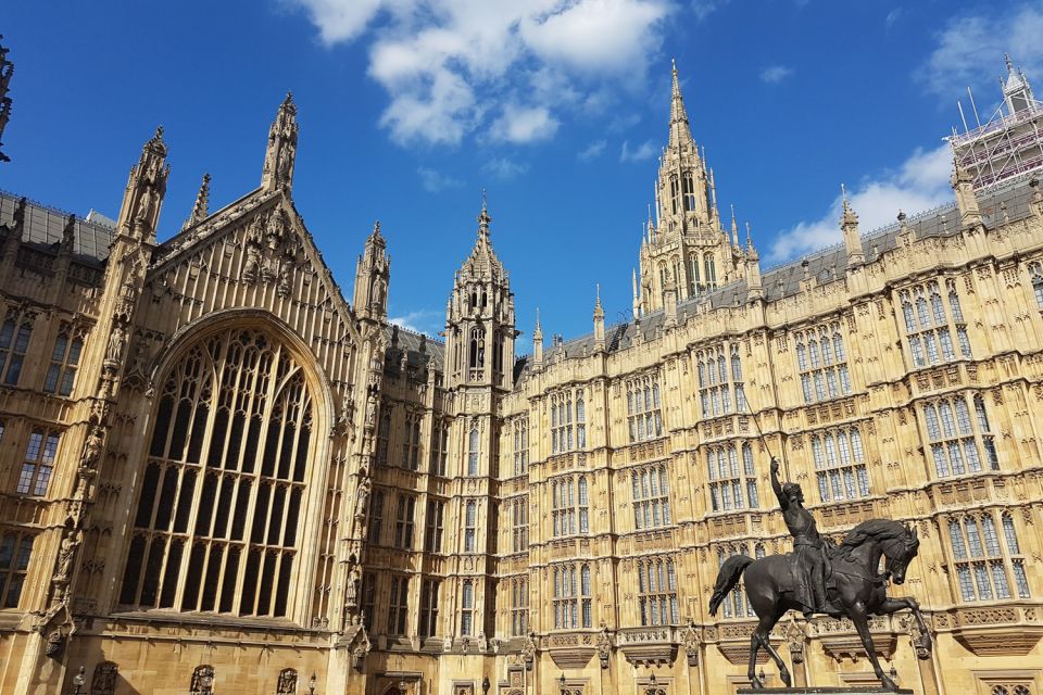 London: Top 30 Sights Walking Tour and Tower Bridge Exhibit - Westminster’s classic sights: Big Ben, Parliament, and Abbey territory