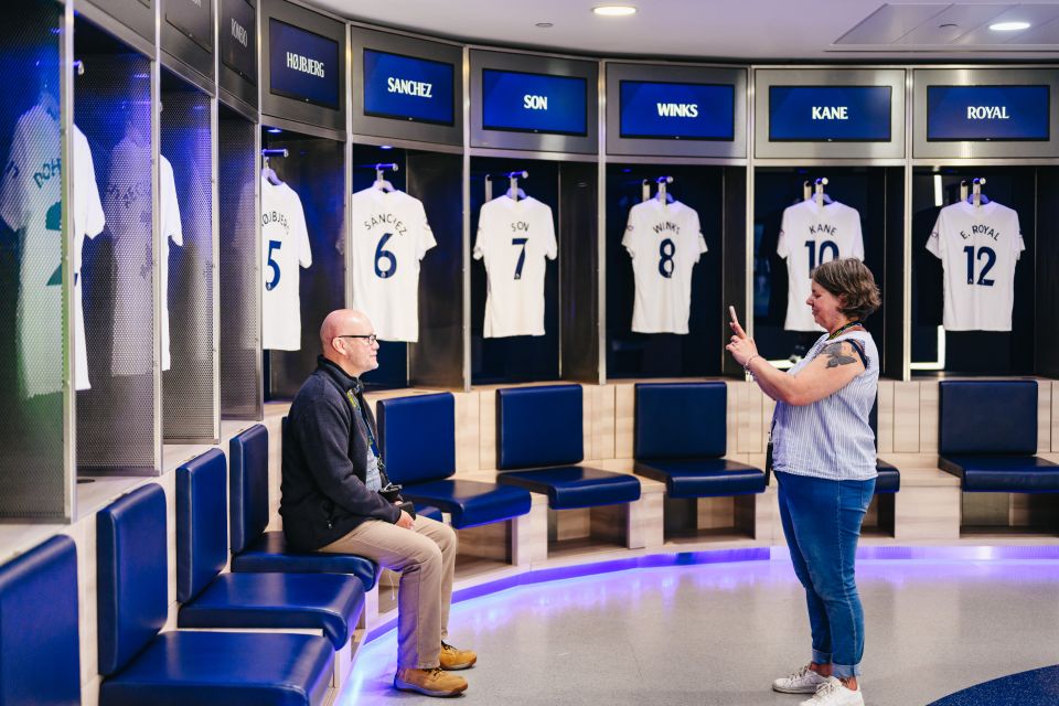 London: Tottenham Hotspur Stadium Tour - The Press Auditorium and the Manager’s Chair Moment