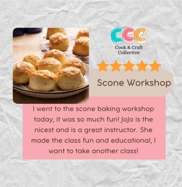 London: Traditional Scone Making Workshop - Your take-home batch: why it’s a smart souvenir