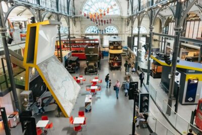 London Transport Museum Entrance Ticket - The big transport timeline: steam, early Underground, and the electric Tube