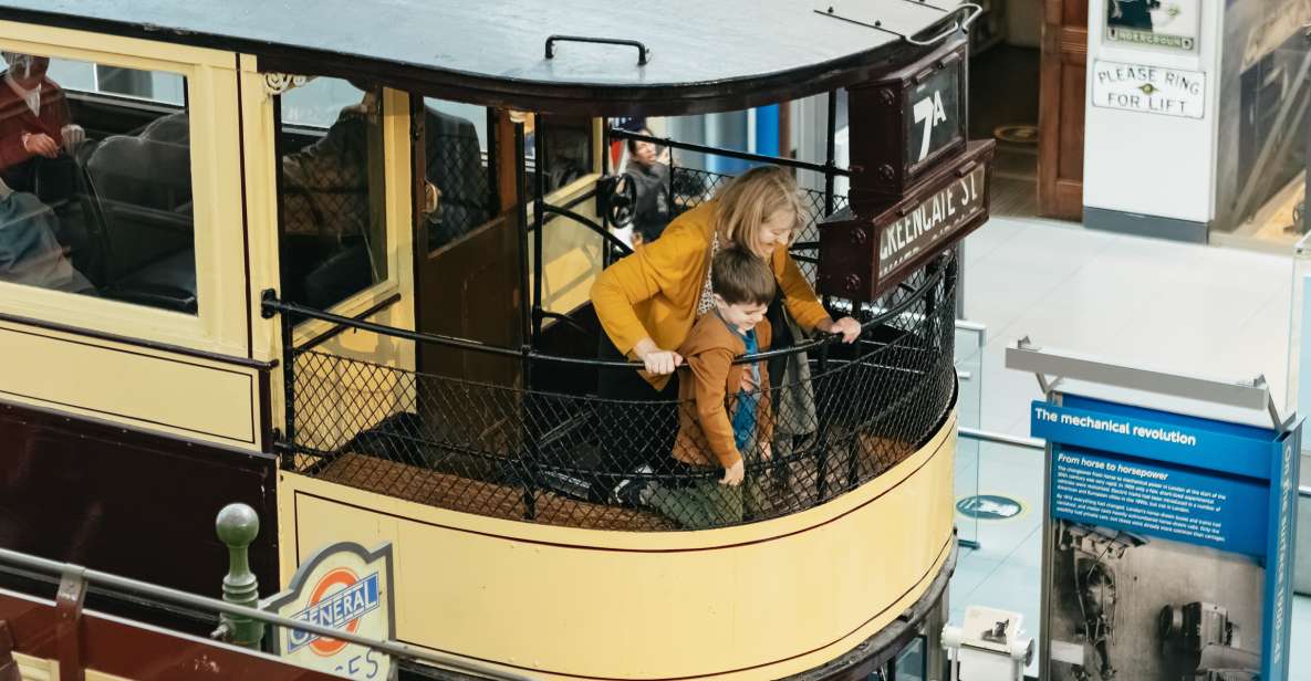 London Transport Museum Entrance Ticket - Families vs. quiet time: how to enjoy the museum at your pace