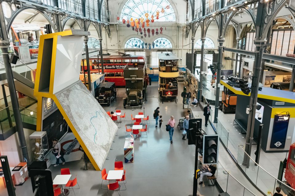 London Transport Museum Entrance Ticket - The big transport timeline: steam, early Underground, and the electric Tube