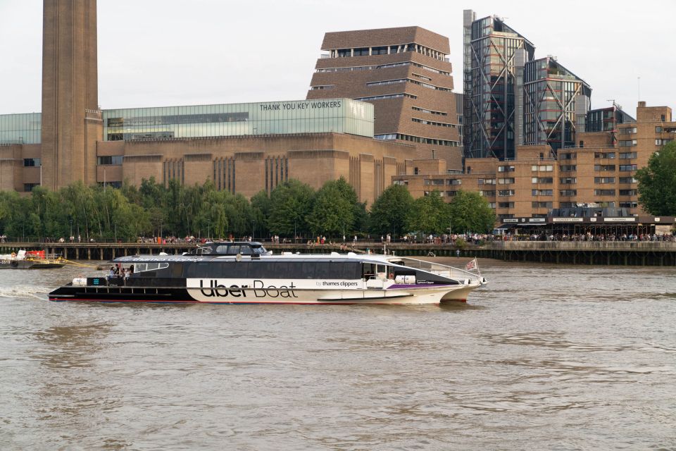 London: Uber Boat Single Trip and London Cable Car - Crowds and dock logistics: how to avoid the stress spiral