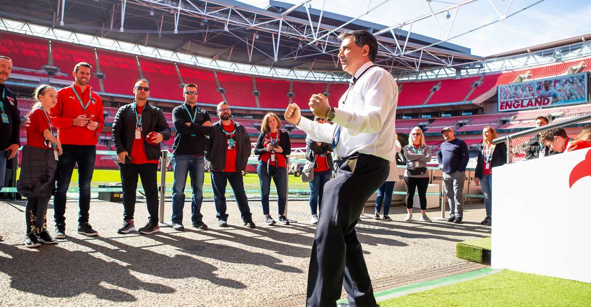 London: Wembley Stadium Guided Tour - The players’ tunnel and pitchside: walking into the loud part