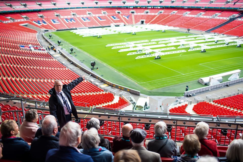 London: Wembley Stadium Guided Tour - Meet Bobby Moore and get your bearings fast