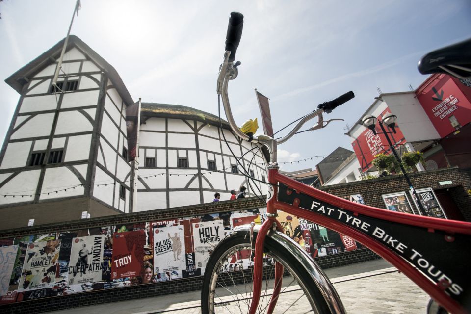 Secrets of London Bike Tour: Thames, Tower Bridge & Market - St. Paul’s, Shakespeare’s Globe, and the London Eye in one half-day